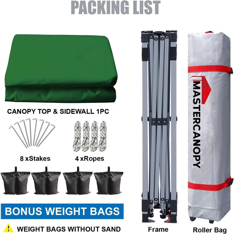 Gazebo Tent with 1 Sidewall