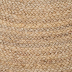 Durable Hardwearing Natural Boucle Jute Rug Dirt Trapper