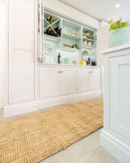 Durable Hardwearing Natural Jute Runner Rug Dirt Trapper