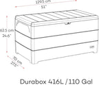 Cedargrain Durabox 416 Litre 110 Gallons