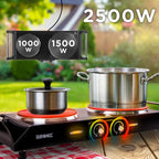 Duronic Hot Plate Bk Stainless Steel Table Top