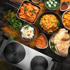 Duronic Hot Plate Bk Stainless Steel Table Top