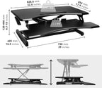 Standing Desk Converter Adjustable Sit Stand Desks Workstation