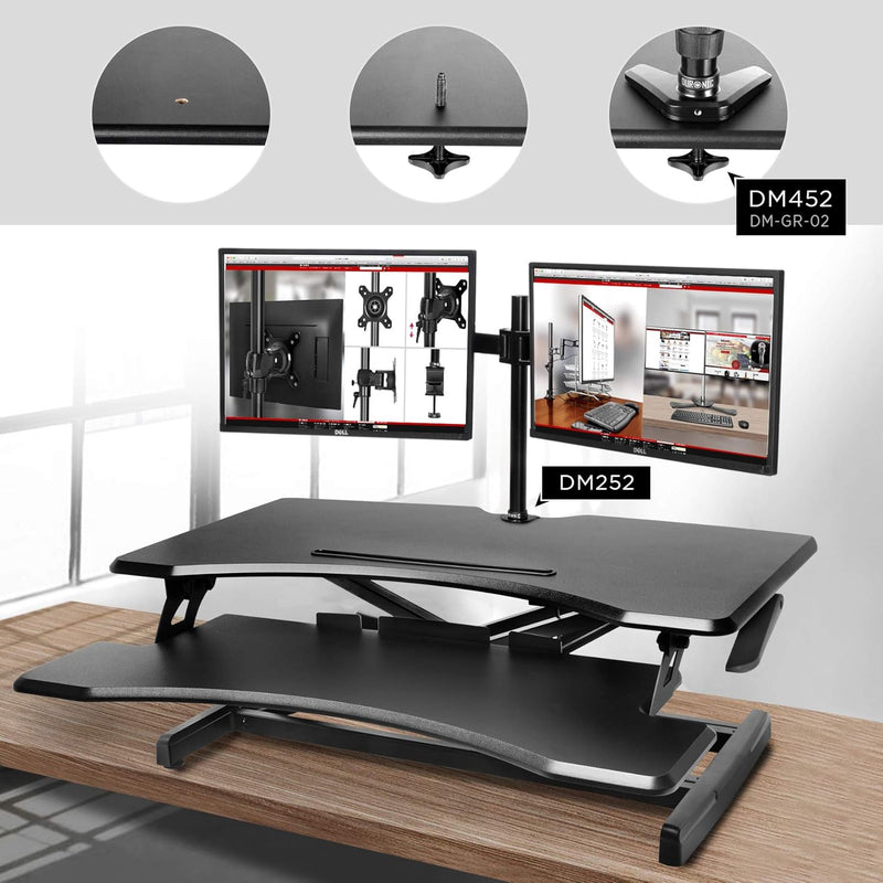 Standing Desk Converter Adjustable Sit Stand Desks Workstation