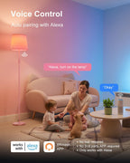 Dusktec Smart Floor Lamp RGB Alexa 10W 1200lm