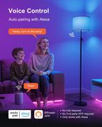 Dusktec Smart Floor Lamp RGB Alexa 10W 1200lm