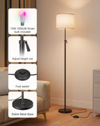 Dusktec Smart Floor Lamp RGB Alexa 10W 1200lm