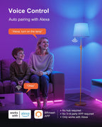 Dusktec Smart Floor Lamp RGB Alexa 10W 1200lm