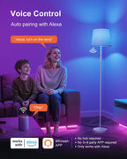 Dusktec Smart Floor Lamp RGB Alexa 10W 1200lm