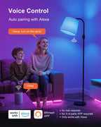 Dusktec Smart Floor Lamp RGB Alexa 10W 1200lm