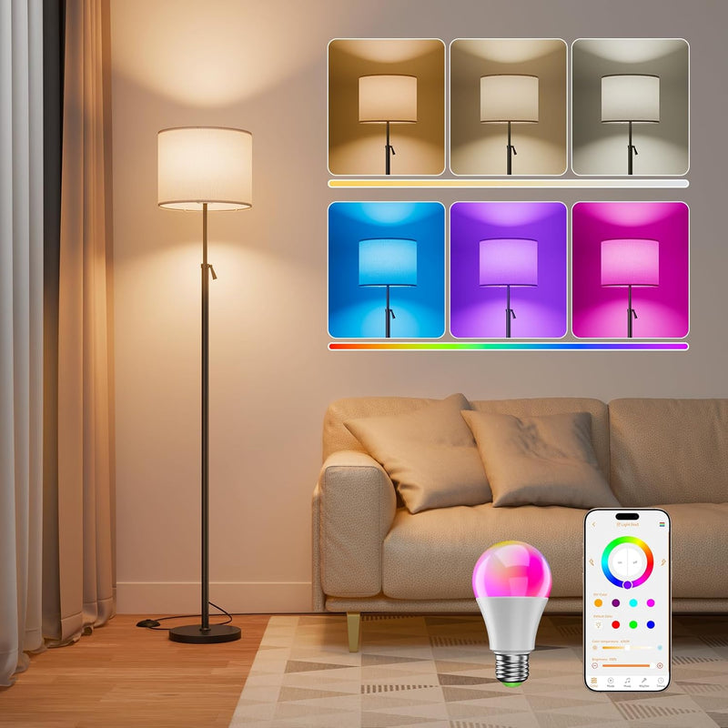 Smart RGB Arc Floor Lamp App Control