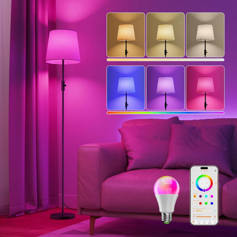 Smart RGB Arc Floor Lamp App Control