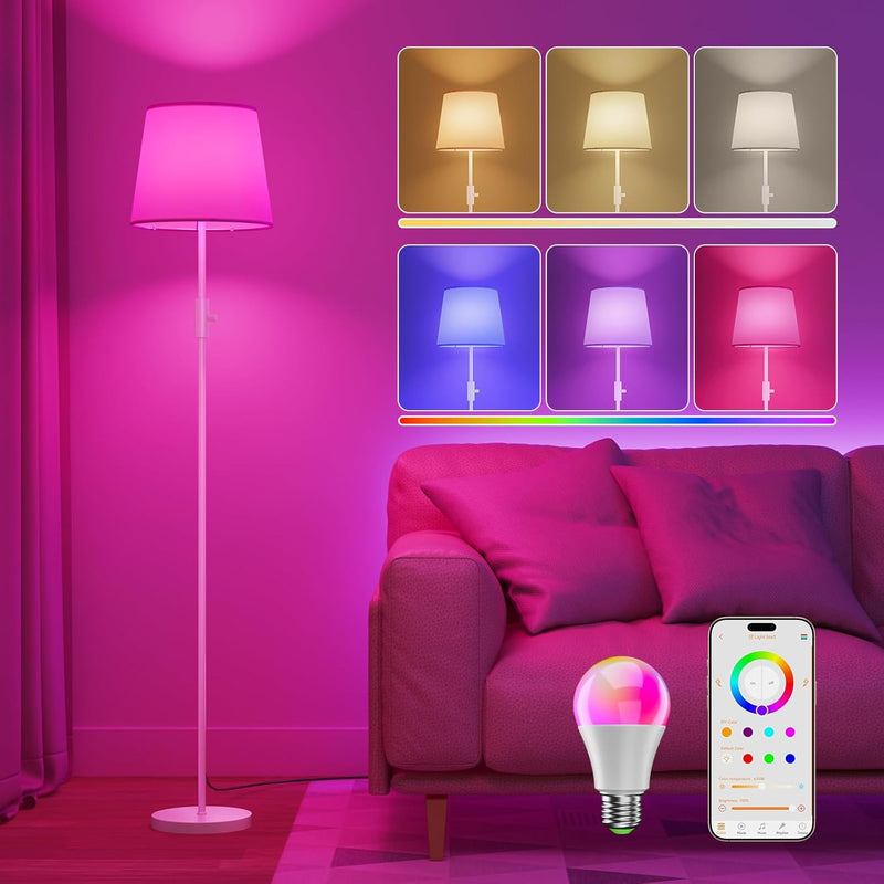Smart RGB Arc Floor Lamp App Control