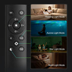 Dusktec Uplighter Floor Lamp with Aurora Projector Dimmable