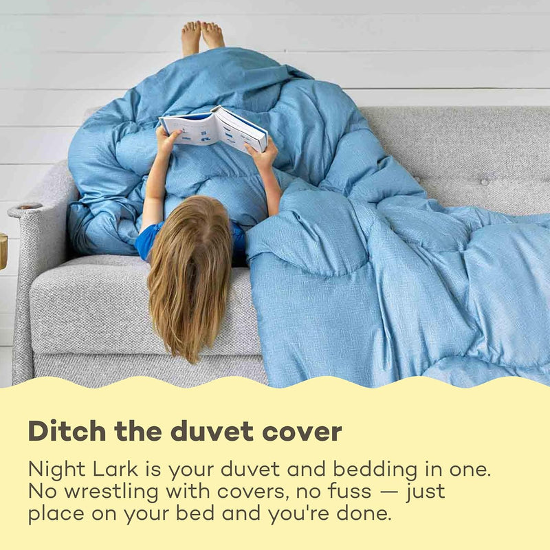 Duvet 4.5 Tog Linen Twilight Super King