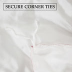 Duvet Cover Set Double Silky Bedding for Hair