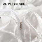 Duvet Cover Set Double Silky Bedding for Hair