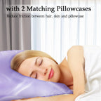 Duvet Cover Set Double Silky Bedding for Hair