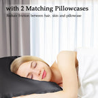 Duvet Cover Set Double Silky Bedding for Hair