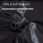 Duvet Cover Set Double Silky Bedding for Hair
