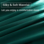 Duvet Cover Set Double Silky Bedding for Hair