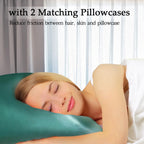 Duvet Cover Set Double Silky Bedding for Hair