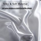 Duvet Cover Set Double Silky Bedding for Hair