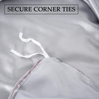 Duvet Cover Set Double Silky Bedding for Hair