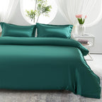 Duvet Cover Set Double Silky Bedding for Hair