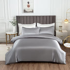 Duvet Cover Set Double Silky Bedding for Hair