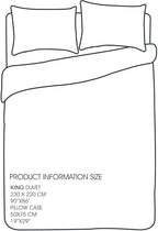 Duvet Set Soft Microfibre Bed Quilt Cover