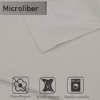 Duvet Set Soft Microfibre Bed Quilt Cover