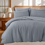 Duvet Set Soft Microfibre Bed Quilt Cover
