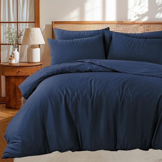 Duvet Set Soft Microfibre Bed Quilt Cover