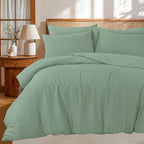 Duvet Set Soft Microfibre Bed Quilt Cover