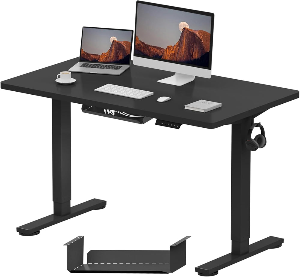 E1 Plus One Piece Electric Standing Desk Height