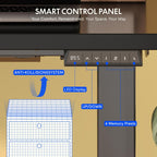 E1 Plus One Piece Electric Standing Desk Height