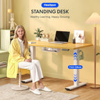 E1 Plus One Piece Electric Standing Desk Height