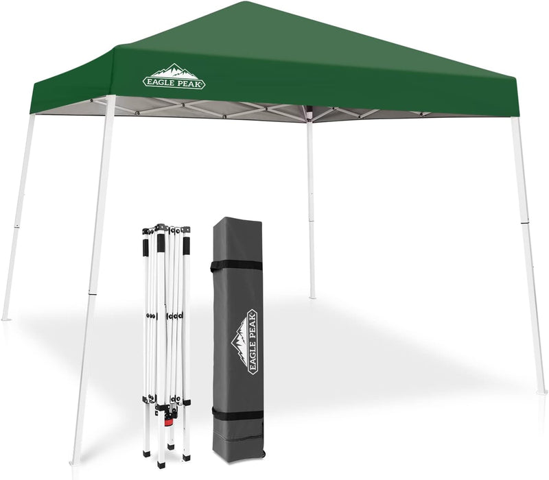 3m X Slant Leg Pop-Up Canopy Tent Instant