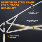 3m X Slant Leg Pop-Up Canopy Tent Instant