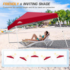 Eagle Peak 3m X Slant Leg Pop-Up Canopy