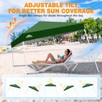 3m X Slant Leg Pop-Up Canopy Tent Instant