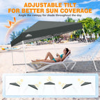 3m X Slant Leg Pop-Up Canopy Tent Instant