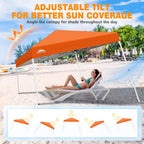 3m X Slant Leg Pop-Up Canopy Tent Instant