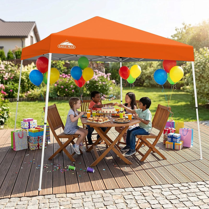 3m X Slant Leg Pop-Up Canopy Tent Instant