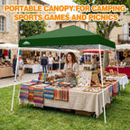 3m X Slant Leg Pop-Up Canopy Tent Instant