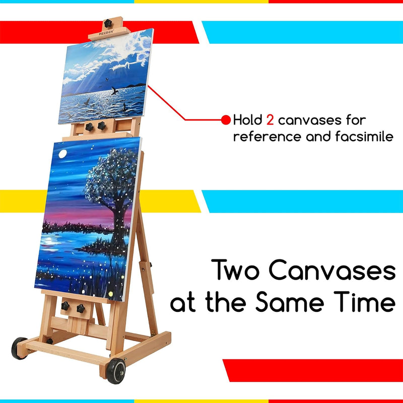 Easel Stand Artist H-Frame Art Easels for Painting
