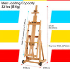 Easel Stand Artist H-Frame Art Easels for Painting
