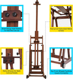 Easel Stand Artist H-Frame Art Easels for Painting