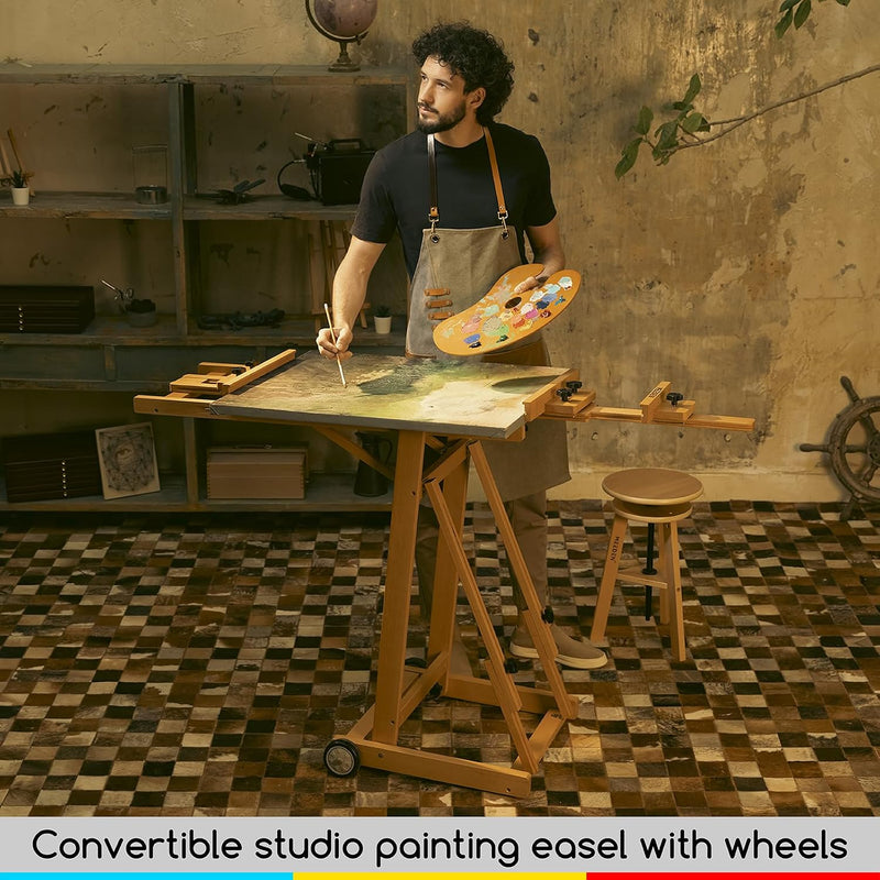Easel Stand Artist H-Frame Art Easels for Painting
